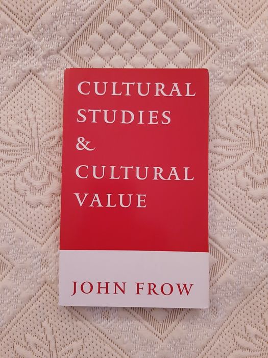 Vendo 'Cultural Studies & Cultural Value', John Frow.