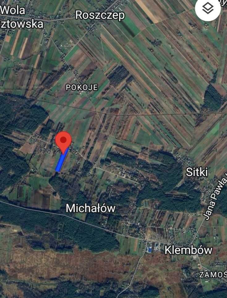 PILNA SPRZEDAŻ 2 działki Michałów gmina Klembów