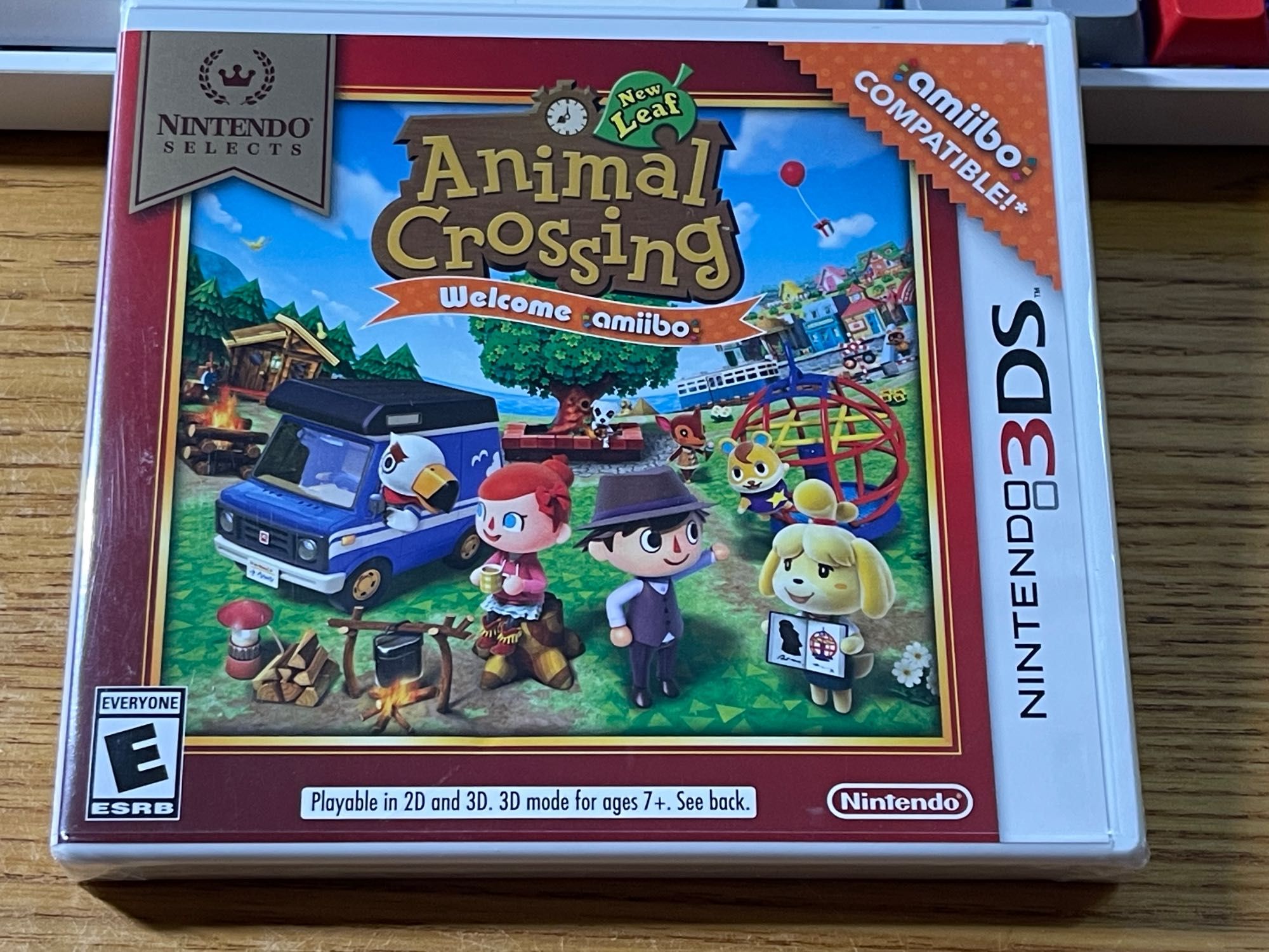Animal Crossing New Leaf (3DS, US, нова, запакована)