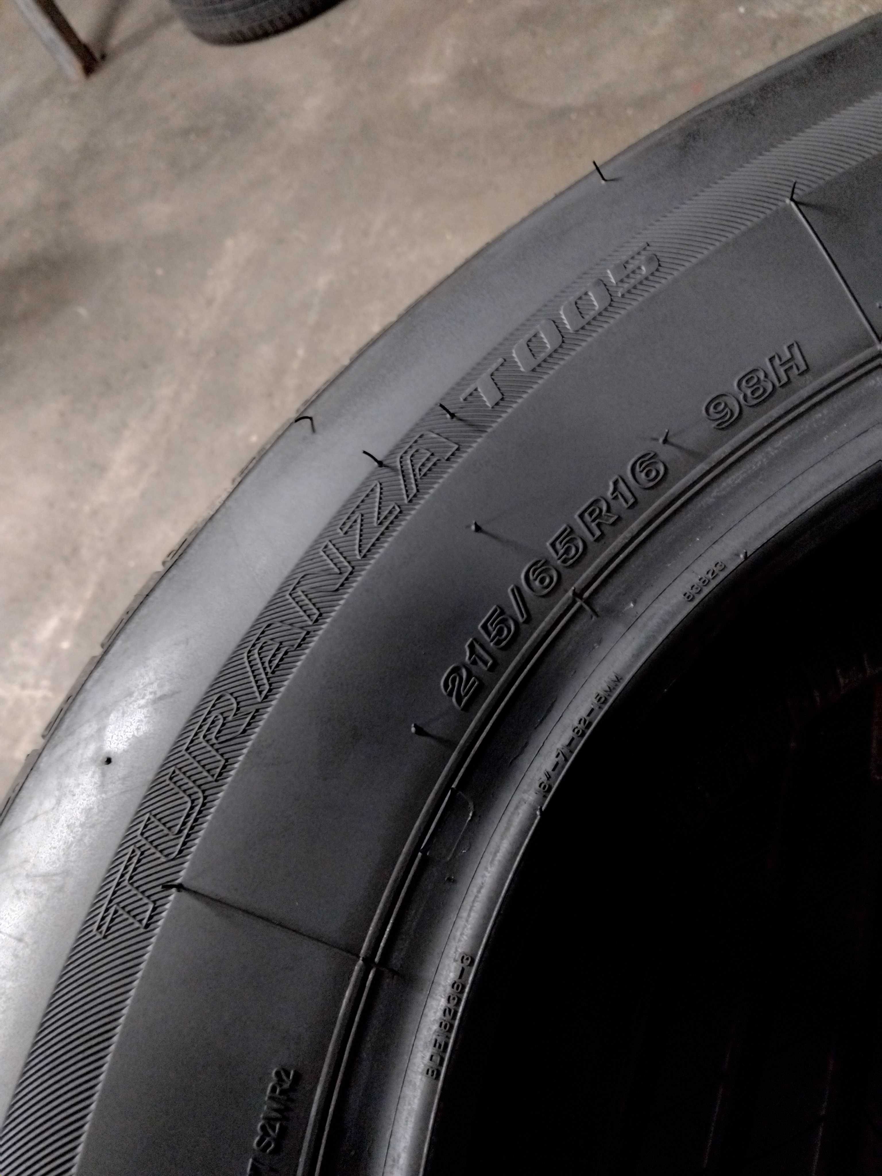 Шини бу 215/65 R16 Bridgestone Turanza T005 Комплект Літо