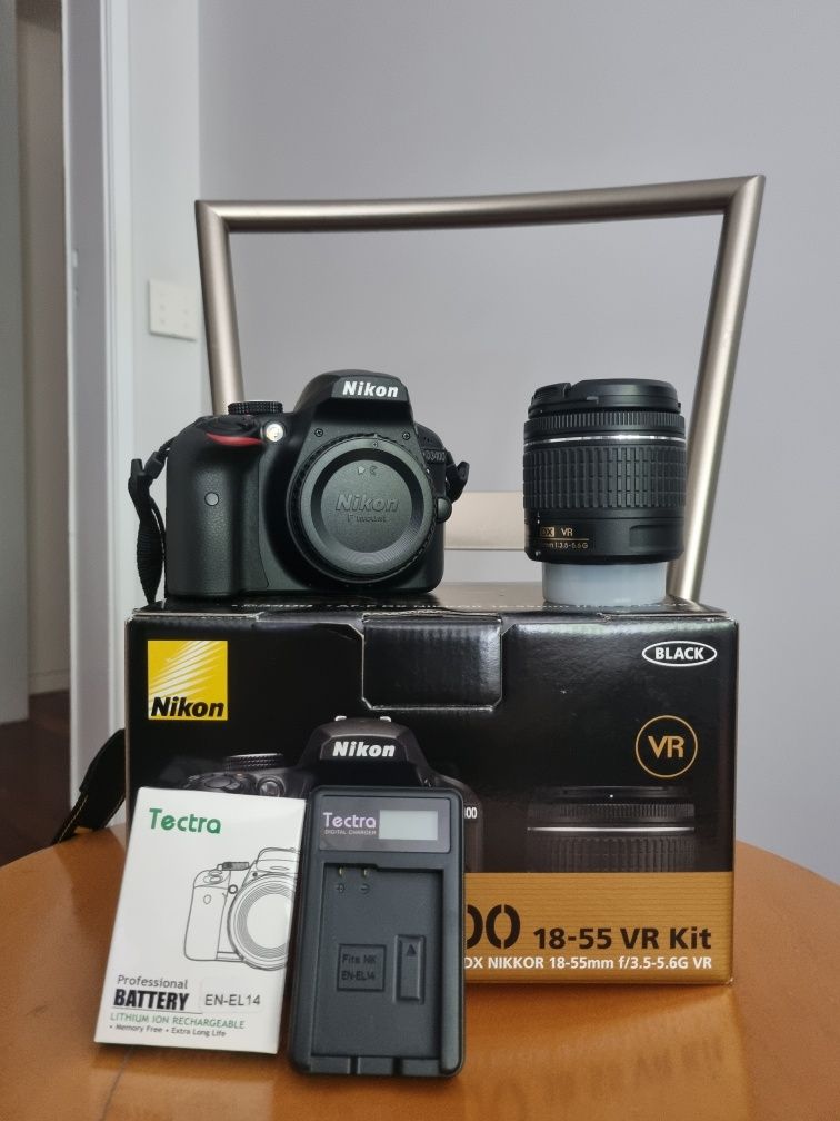 Nikon D3400 Nova  + Acessórios