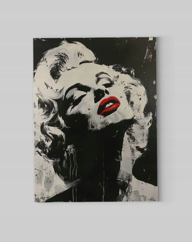 Obraz na płótnie Marilyn Monroe 60x80 cm - Pop-Art do salonu