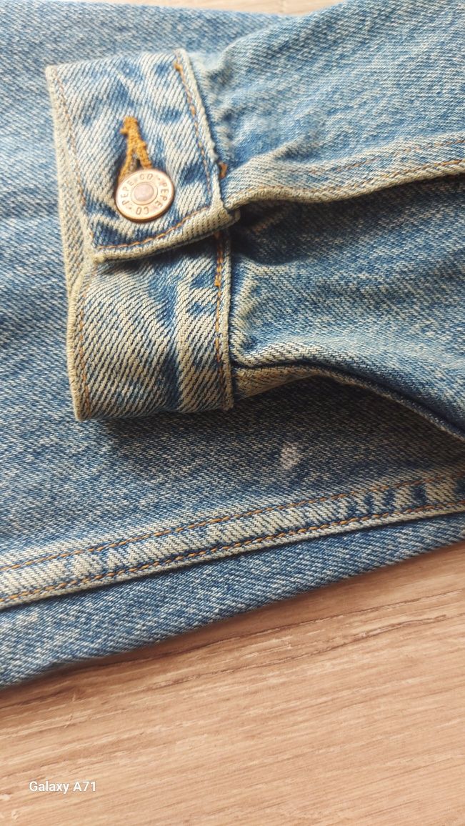 Unikatowa kurtka jeansowa Pepe Jeans, styl vintage