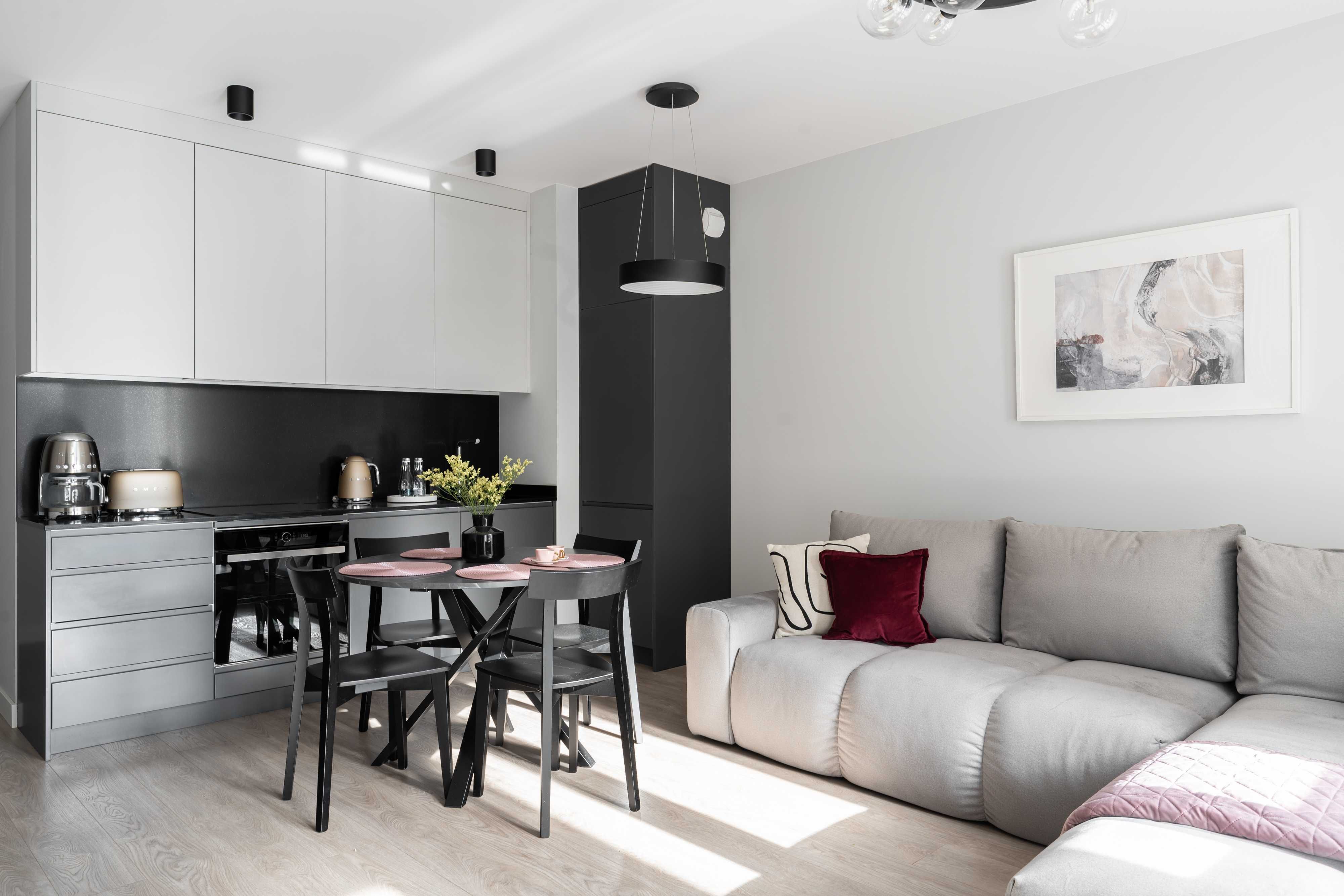 Stylowe mieszkanie z 1 sypialnią – prestiżowe osiedle Scala [C107]