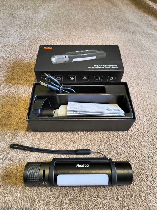 Ліхтарик Xiaomi Nextool NE20030 6в1 1000 Lm потребує ремонту!