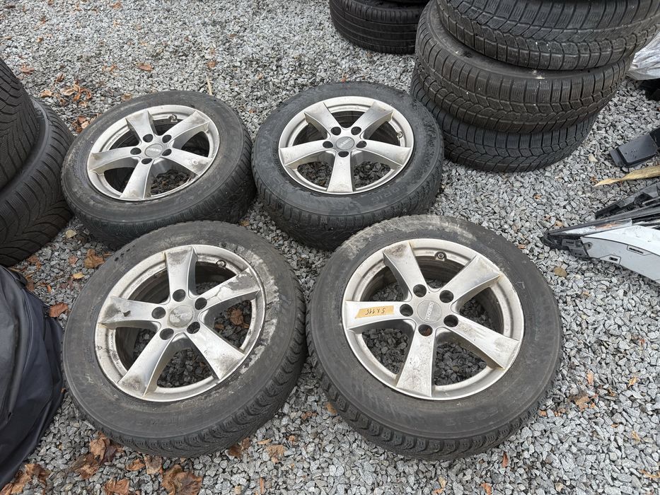 Колеса в зборі з зимою ризиною