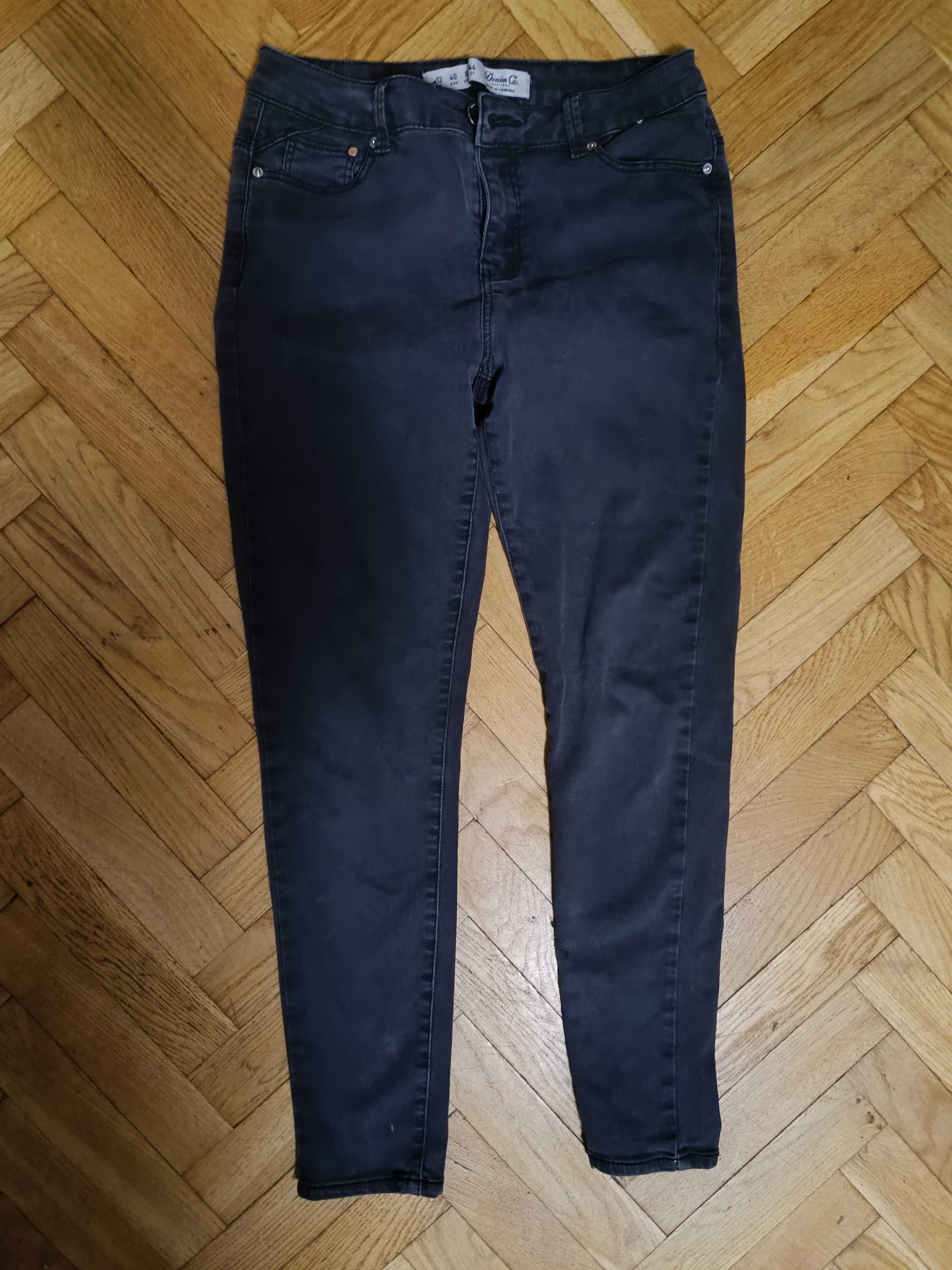 Spodnie czarne firma Denim Co rozmiar 40