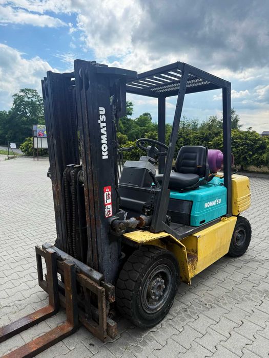 wózek widłowy KOMATSU FG25 LPG 2500kg Trpilex 4.30m przesuw 8000mtg