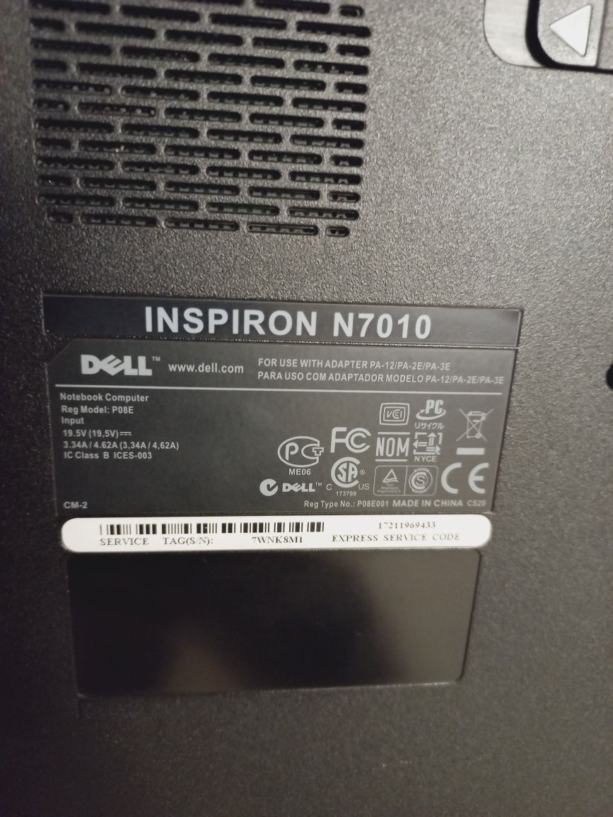 Ноутбук Dell n 7010