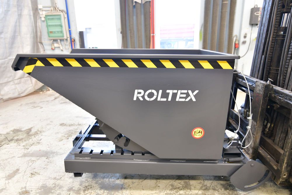 Kontener metalowy / Kontener / Koleba / Kontener samowyładowczy 600L