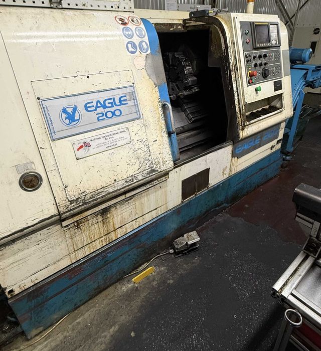 Tokarka Cnc Dugard Eagle 200 Ht 2005r. Fanuc