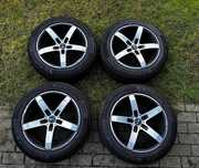 Felgi Brock 7.5x17 ET51 5x112 na Michelin Primacy 4 215/55 R17 z 22r