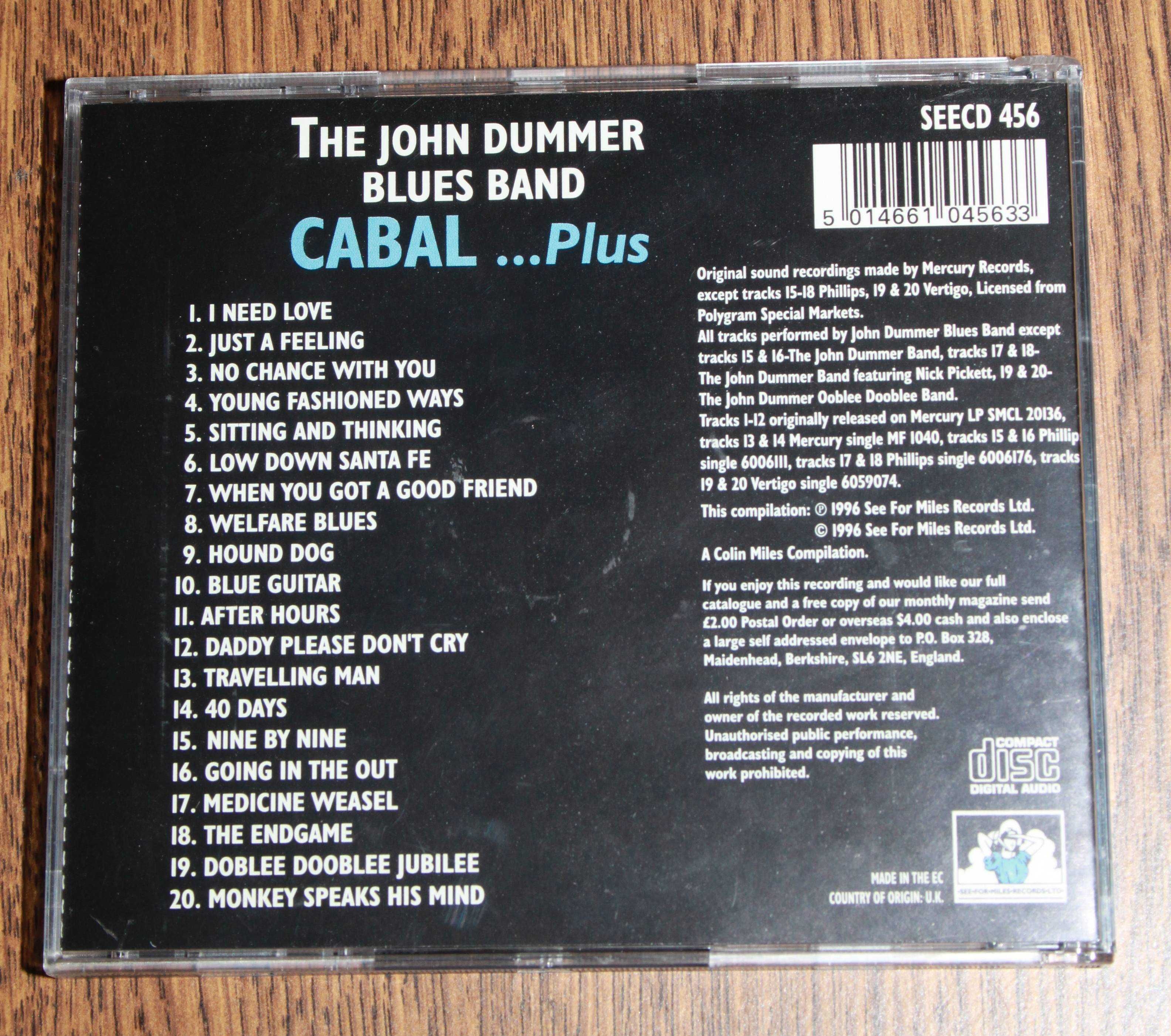 The John Dummer Blues Band – Cabal (CD)