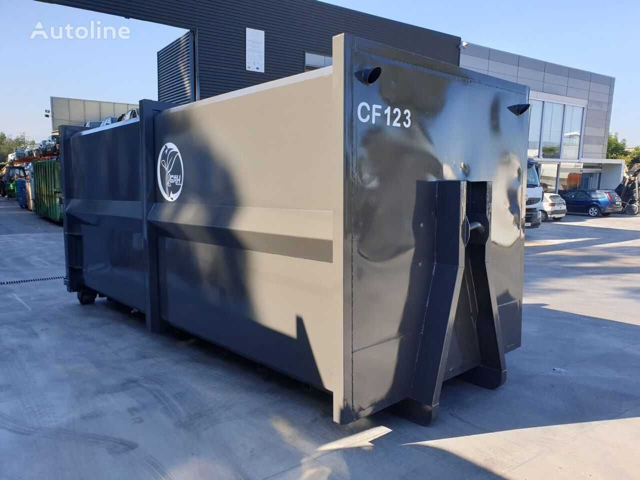 Contentor de gancho Aberto, Fechado, Compactador, Posto-Fixo de 20