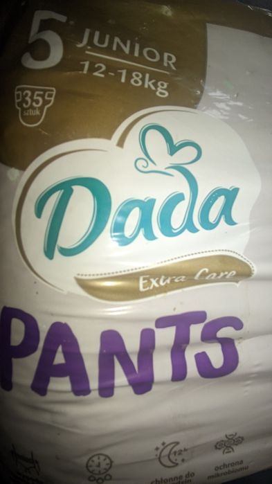 Dada pants 5 extra care 35 sztuk pieluchy pampersy
