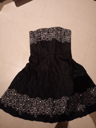 Sukienka czarna 38-40 M/L Święta Sylwester wieczorowa koktajlowa