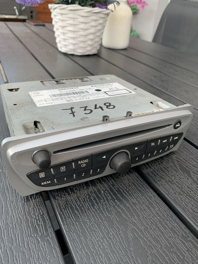 Radio samochodowe megane III scenic III kod blaupunkt