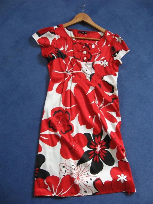 Sukienka suknia VILA 34 xs w kwiaty