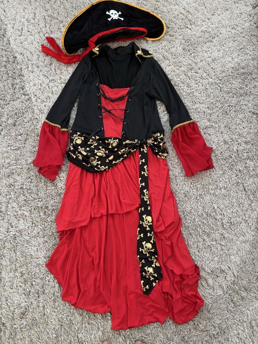 strój karnawałowy piratki damski rozm L