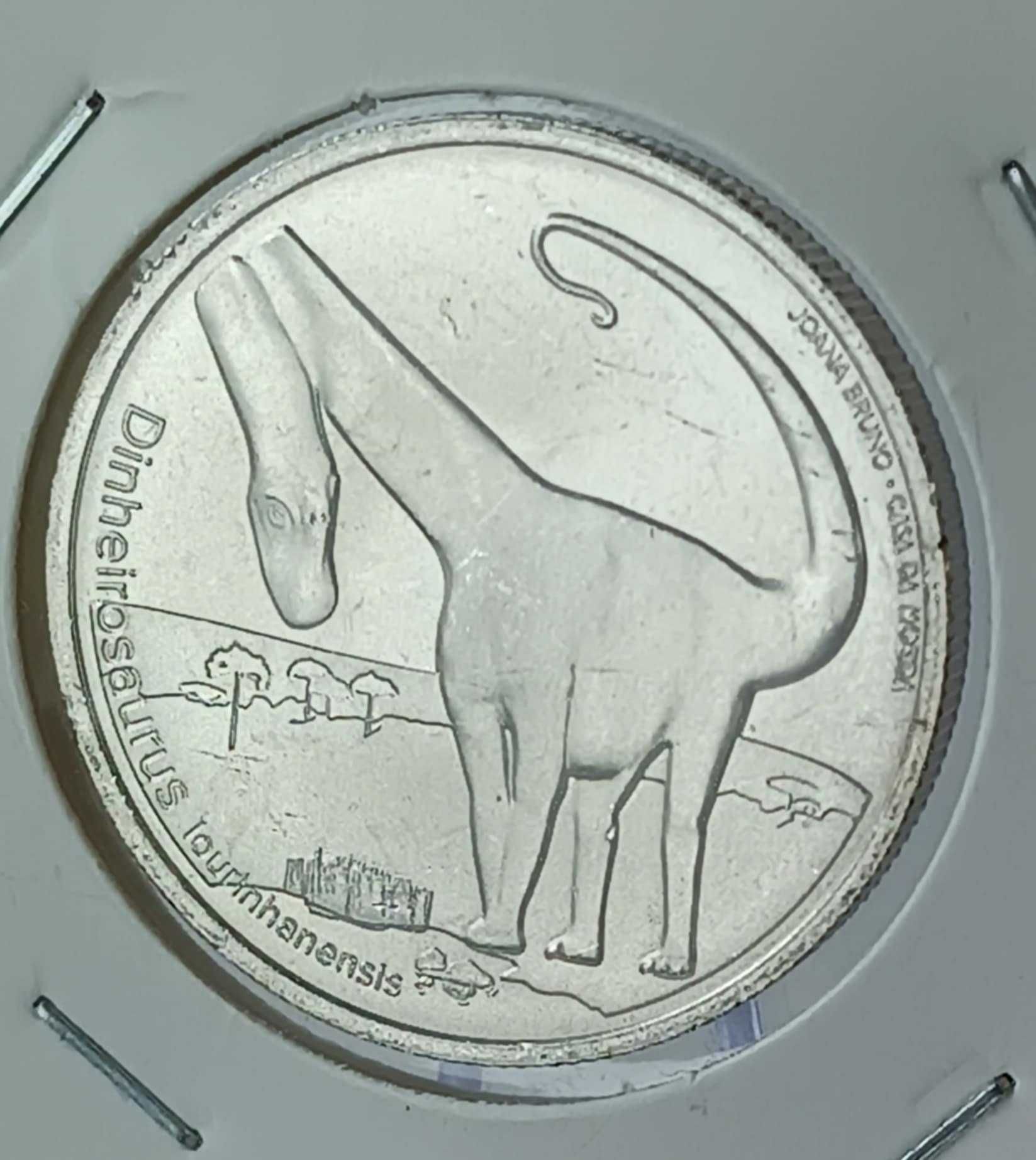 5€ moedas de Portugal - Dinossauros em Portugal conjunto de 3 moedas