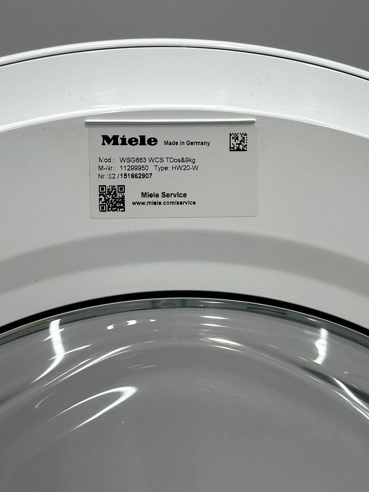 Топ !!! 246 год/ Пральна машина Miele Wsg 663 / 2021 рік