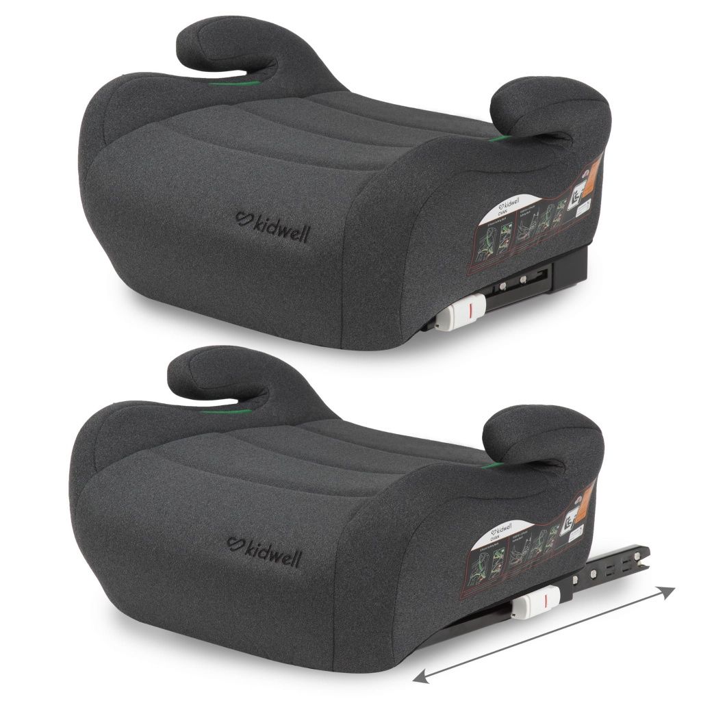 Kidwell Ovan podkładka samochodowa poddupnik siedzisko z i-Size ISOFIX