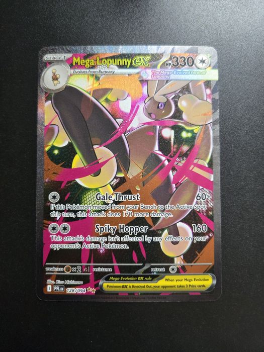 Pokemon Mega Lopunny ex PFL 128