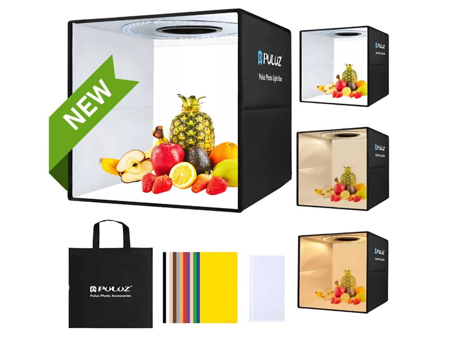 WYPRZEDAŻ Namiot Bezcieniowy Fotografii Zdjęć Produktowych 3200K-6500K