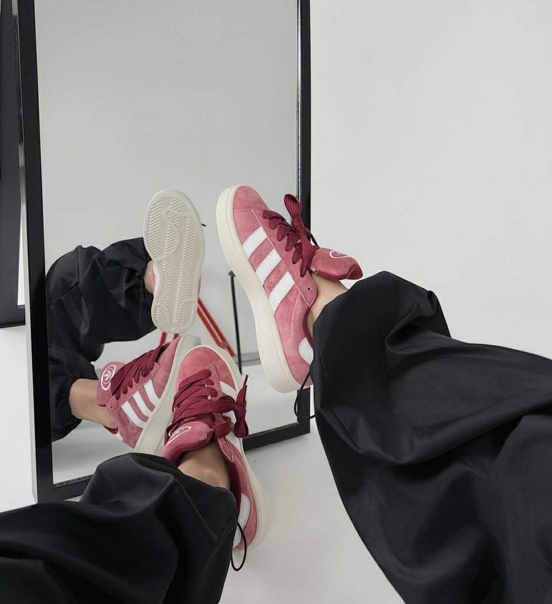 Женские кроссовки Adidas campus 00S pink 36 размер