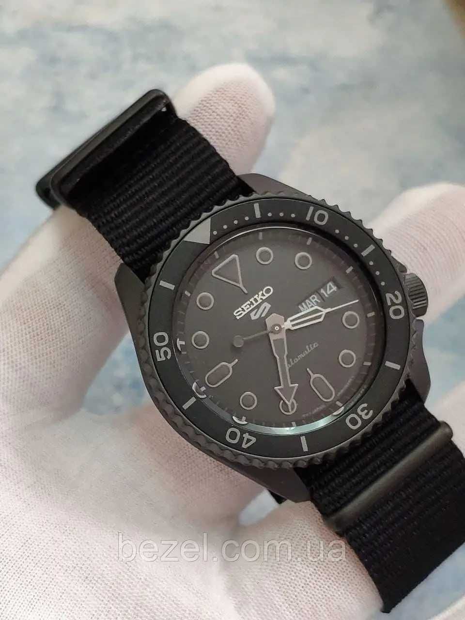 Чоловічий годинник Seiko SRPD79 SRPD79K1 [BLACK STYLE]