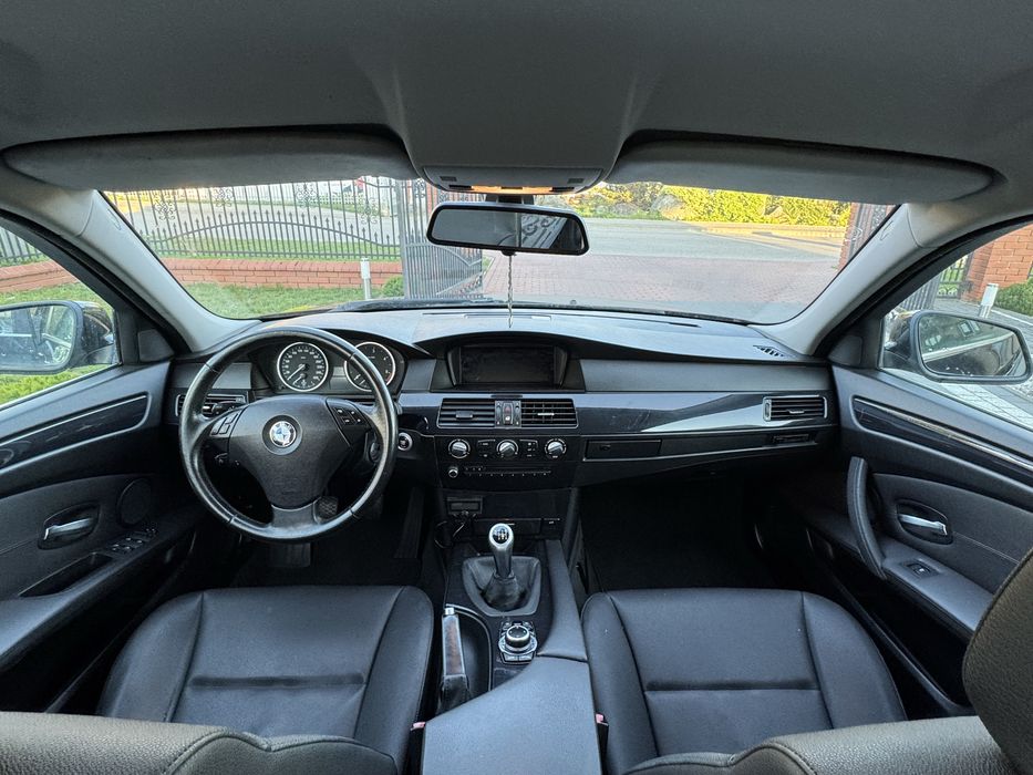 BMW E60 LIFT! 520D Sedan/Skóra/Navi/Klima
