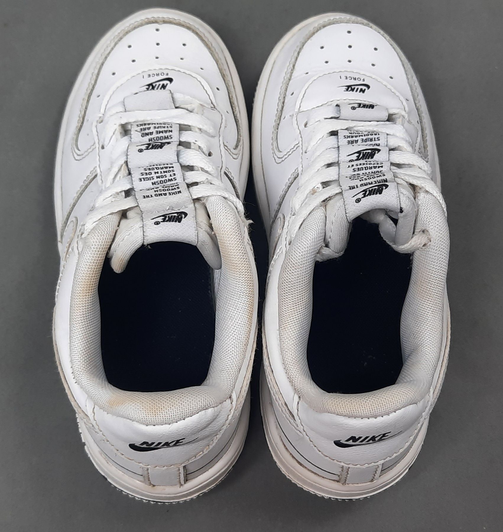 Nike Air Force I skórzane buty sportowe 30 18,5cm