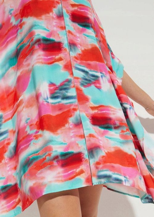 B.P.C tunika plażowa ekskluzywna kolorowa ^48/50