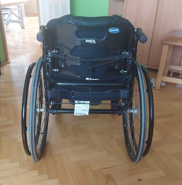 Wózek inwalidzki Kuschall K-series + oparcie Matrx 2