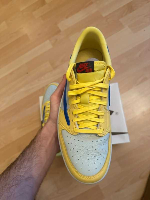 Travis Scott x Jordan Air Jordan 1 Low OG Canary Yellow R.41
