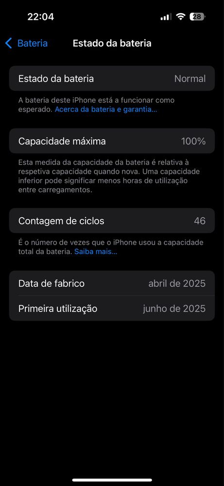 Iphone 16 Branco 128GB | NOVO |