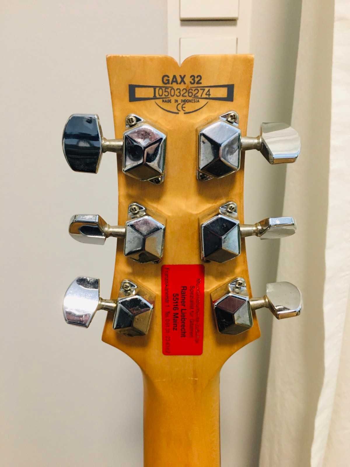 Ibanez GAX32 Индонезия 2005 схема Н-Н, ольха/клён, в чехле, есть ВИДЕО