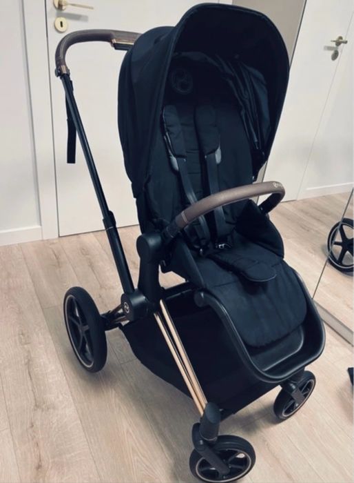 Wózek Cybex Priam 4.0 deep black rose gold