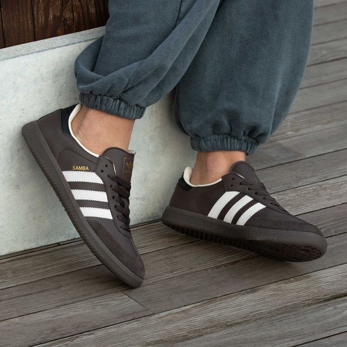 Жіночі Кросівки Adidas Samba Brown 36-41 (Без Предоплати)