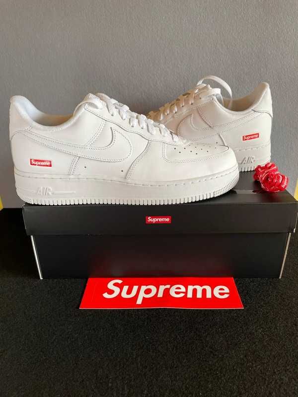 Nike Air Force 1 Low Supreme White  ZISE 42