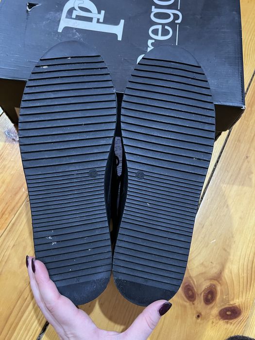 Шкіряні Чоловічі черевики ботінки  Prego 42