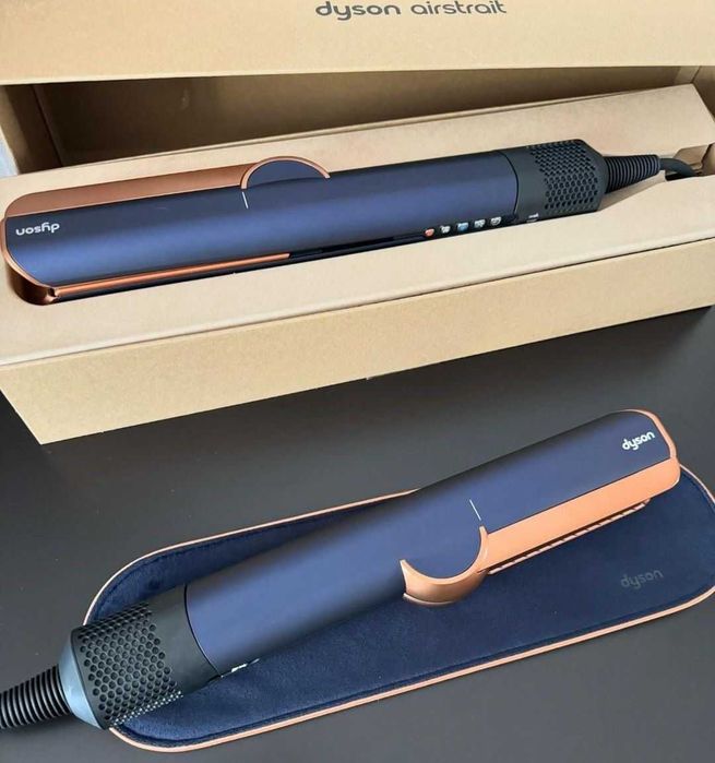 Випрямляч Dyson Airstrait Prussian BlueCopper без перегріву та заломів