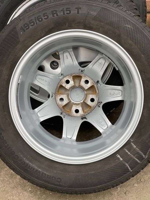 Шини 195 65 15 Диски R15 Колеса 5x112 Skoda VW Seat Audi et45 Зима VAG