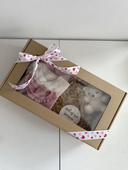 Zestaw prezentowy dla dziewczynki, prezent na narodziny dziecka