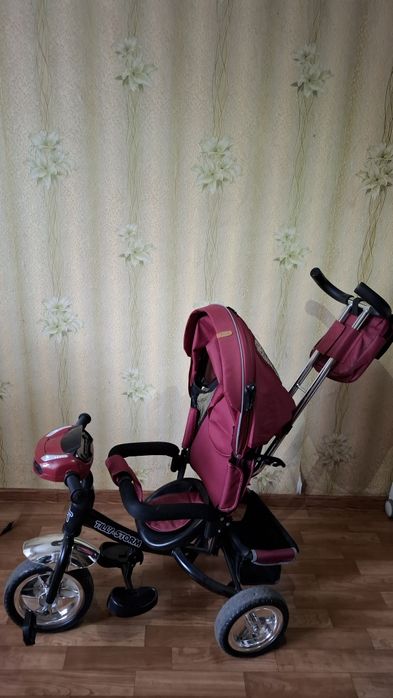 Велосипед триколісний TILLY STORM червоний