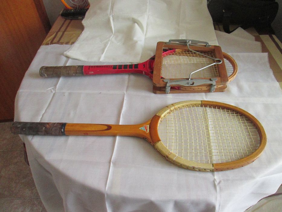 Raquetes de Tenis muito antigas