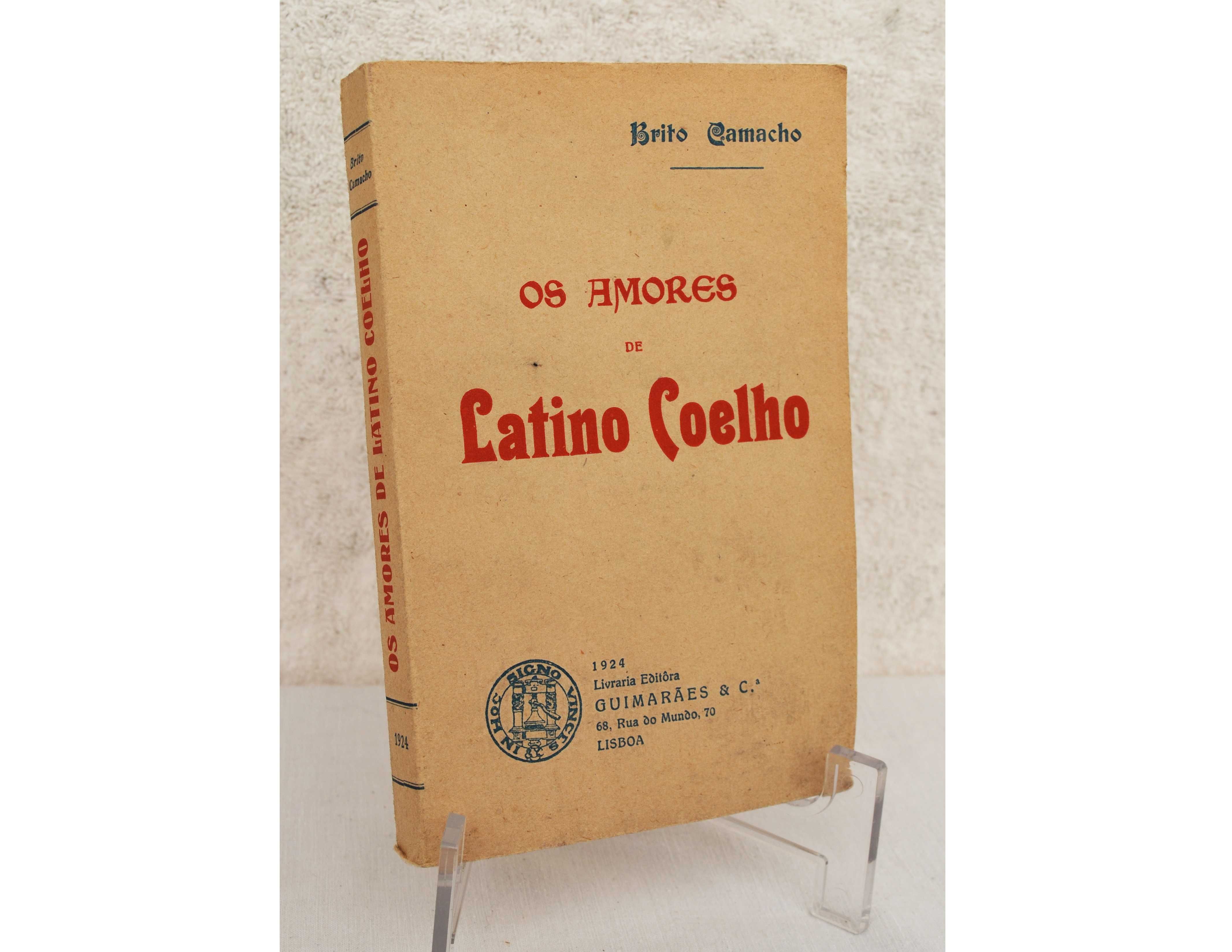 Os Amores de Latino Coelho, de Brito Camacho, 1924