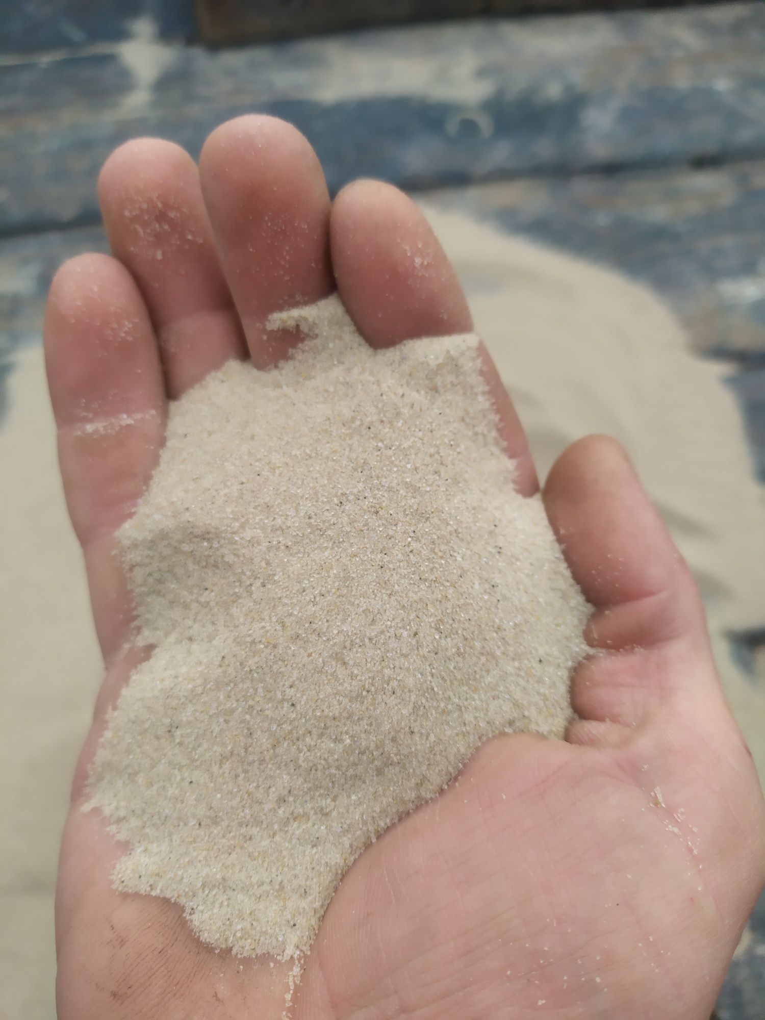 Песок  для пескоструя 40кг мешок