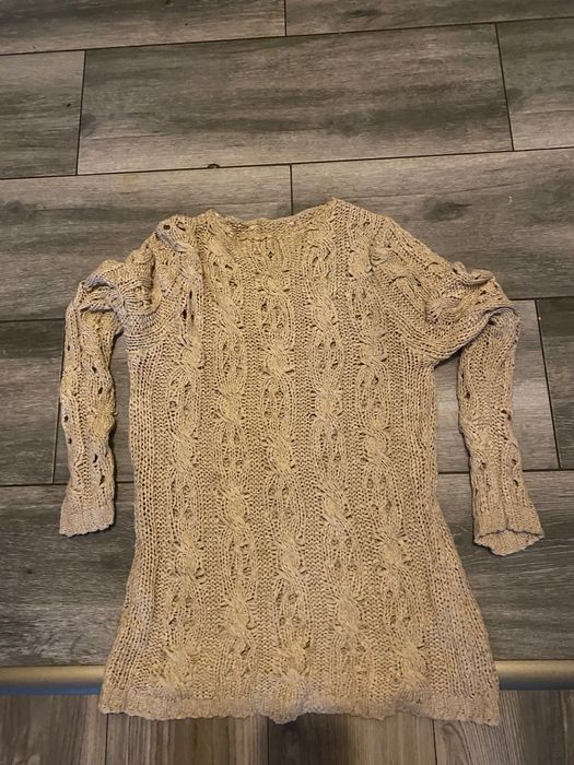 Sweter beżowy rozm s