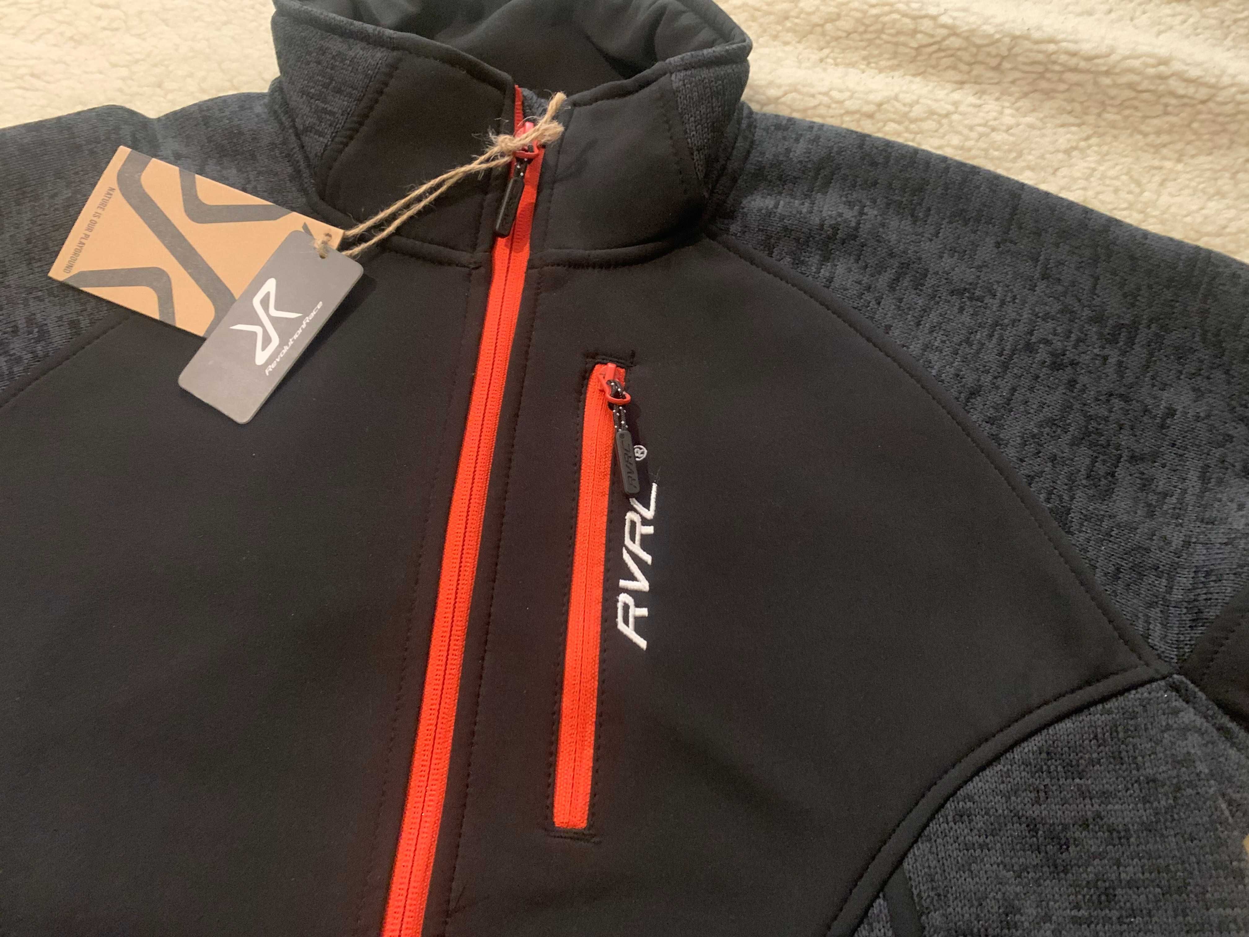 Bluza męska Revolution Race - Tornado Fleece Black - Nowa rozmiar S